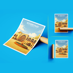 Beiteddine Palace - Lebanon - Travel Art Wall Deco Poster Print - Art Print - Travel Art Poster