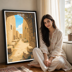 Byblos - Lebanon - Travel Art Wall Deco Poster Print - Art Print - Travel Art Poster
