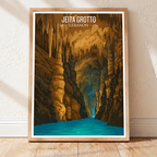 Jeita Grotto - Lebanon - Travel Art Wall Deco Poster Print - Art Print - Travel Art Poster