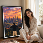 Ampang - Malaysia - Vintage Travel Wall Art Poster Print