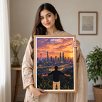 Ampang - Malaysia - Vintage Travel Wall Art Poster Print