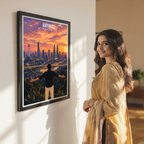 Ampang - Malaysia - Vintage Travel Wall Art Poster Print