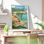 Langkawi Island - Malaysia - Travel Wall Art Deco Poster Print
