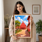 Malacca - Malaysia - Travel Wall Art Deco Poster Print