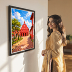 Malacca - Malaysia - Travel Wall Art Deco Poster Print