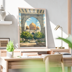 Putrajaya - Malaysia - Travel Wall Art Deco Poster Print - Art Print - Travel Art Poster