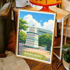 Hukuru Miskiy - The Maldives - Travel Wall Art Resort Poster Print - Art Print - Travel Art Poster