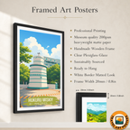 Hukuru Miskiy - The Maldives - Travel Wall Art Resort Poster Print - Art Print - Travel Art Poster