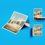Male Friday Mosque - The Maldives - Travel Wall Art Resort Poster Print - Art Print - Travel Art Poster