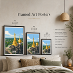 Loikaw - Myanmar - Travel Wall Art Deco Poster Print - Art Print - Travel Art Poster