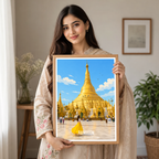 Myanmar - Travel Wall Art Deco Poster Print - Art Print - Travel Art Poster
