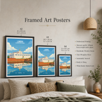 Lumbini - Nepal - Travel Wall Art Deco Poster Print