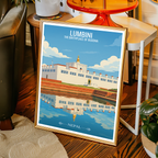 Lumbini - Nepal - Travel Wall Art Deco Poster Print