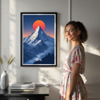 Nepal - Travel Wall Art Deco Poster Print