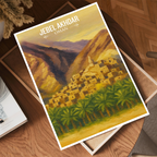 Jebel Akhdar - Oman - Travel Art Wall Deco Poster - Art Print - Travel Art Poster