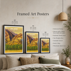 Jebel Akhdar - Oman - Travel Art Wall Deco Poster - Art Print - Travel Art Poster