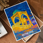 Mutrah Souq - Oman - Travel Art Wall Deco Poster - Art Print - Travel Art Poster