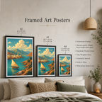 Sur - Oman - Travel Art Wall Deco Poster - Art Print - Travel Art Poster