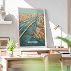 Azadi Chowk - Lahore - Travel Wall Art Print - - Travel Art Poster