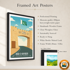 Bab-e-Khyber - Peshawar - KPK - Travel Wall Art Print - - Travel Art Poster