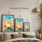 Bab-e-Khyber - Peshawar - KPK - Travel Wall Art Print - - Travel Art Poster