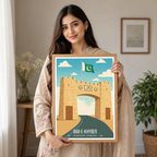 Bab-e-Khyber - Peshawar - KPK - Travel Wall Art Print - - Travel Art Poster