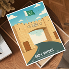 Bab-e-Khyber - Peshawar - KPK - Travel Wall Art Print - - Travel Art Poster