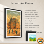 City of Saints - Multan - Spiritual City - Travel Wall Art Print - - Travel Art Poster
