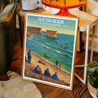 Clifton Beach - Karachi - Arabian Sea - Travel Wall Art Print - - Travel Art Poster