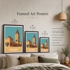 Empress Market - Karachi - Travel Wall Art Print - - Travel Art Poster