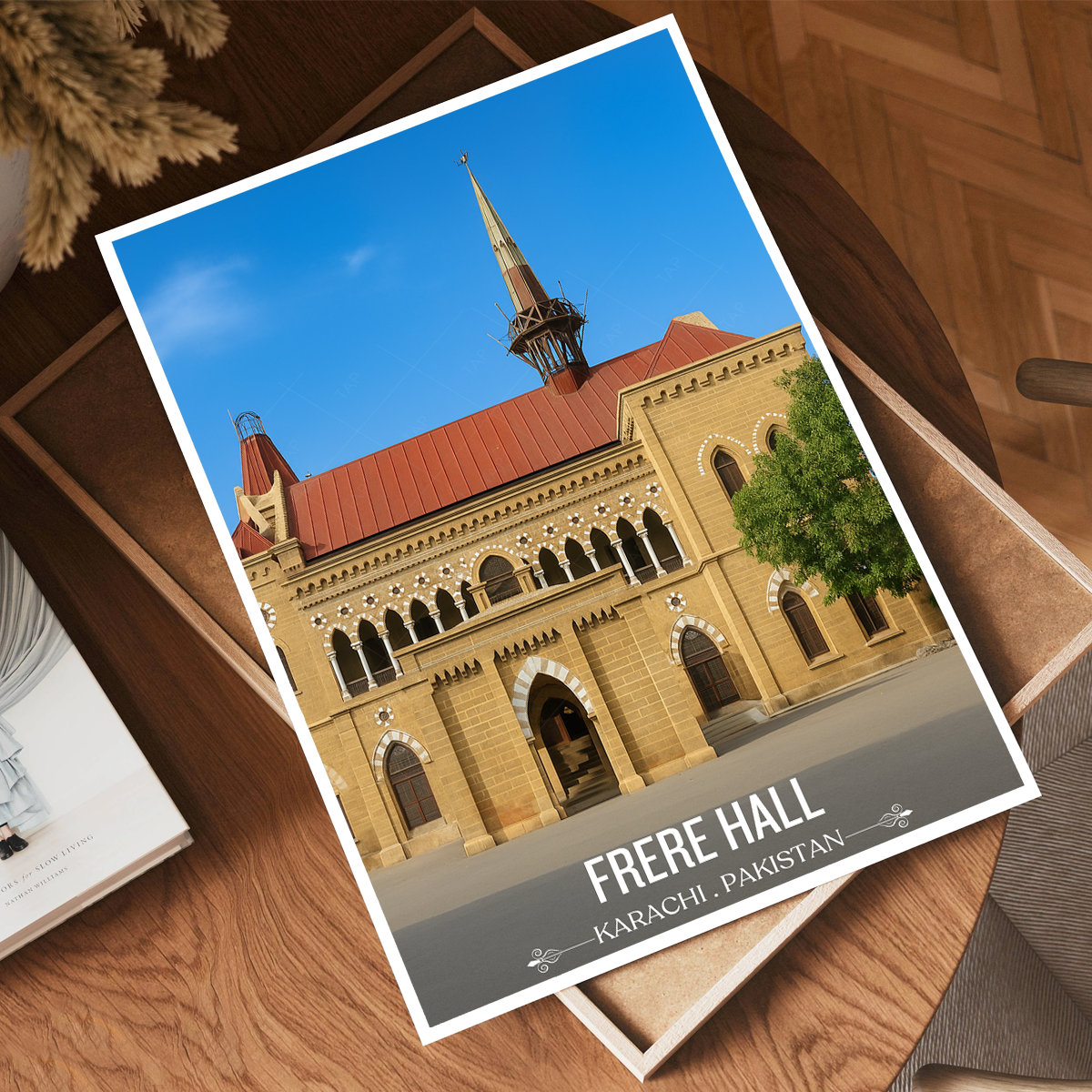 Sir Henry Bartle Frere Hall - Karachi - Travel Wall Art Print - - Travel Art Poster