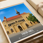 Sir Henry Bartle Frere Hall - Karachi - Travel Wall Art Print - - Travel Art Poster