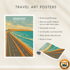 Gawadar Beach - Baluchistan - Arabian Sea - Travel Wall Art Print - - Travel Art Poster