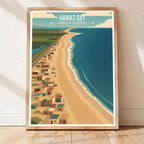Hawks Bay - Karachi - Sindh - Arabian Sea - Travel Wall Art Print - - Travel Art Poster