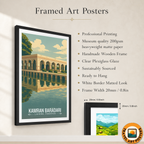 Kamran Baradari - Lahore - Ravi River - Travel Wall Art Print - - Travel Art Poster