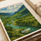 Azad Kashmir - Pakistan - Northern Area - Travel Wall Art Print - - Travel Art Poster
