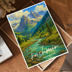 Kashmir - Pakistan - Northern Area - Travel Wall Art Print - - Travel Art Poster