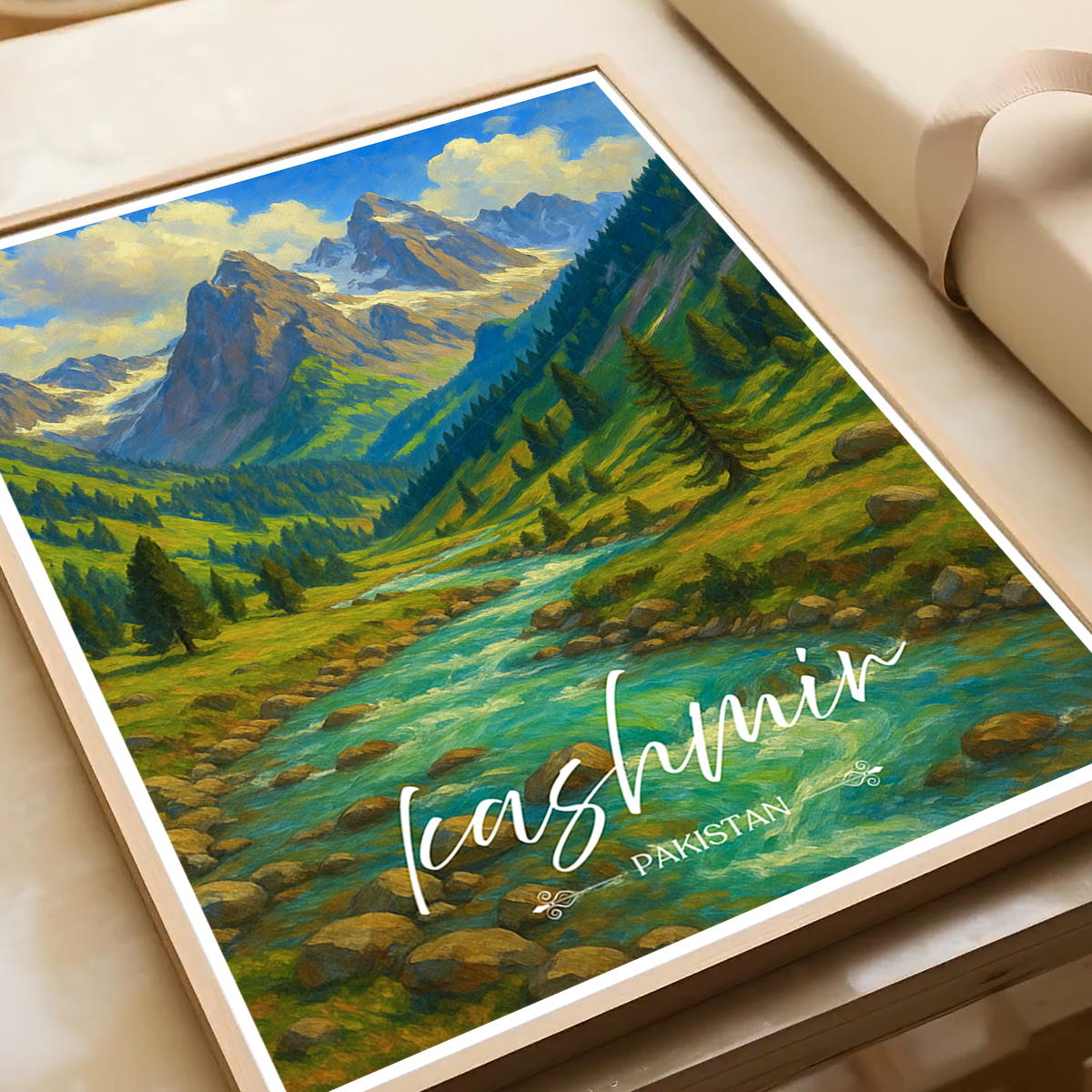 Kashmir - Pakistan - Northern Area - Travel Wall Art Print - - Travel Art Poster