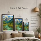 Kashmir - Pakistan - Northern Area - Travel Wall Art Print - - Travel Art Poster