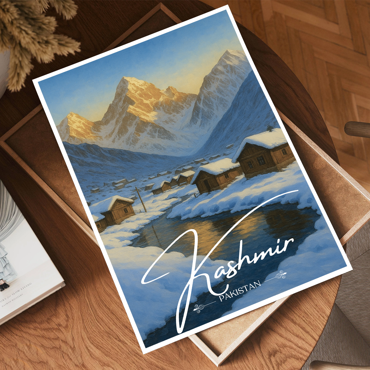 Kashmir - Pakistan - Heaven on Earth - Travel Wall Art Print - - Travel Art Poster