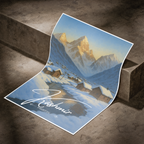 Kashmir - Pakistan - Heaven on Earth - Travel Wall Art Print - - Travel Art Poster
