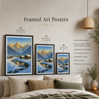 Kashmir - Pakistan - Heaven on Earth - Travel Wall Art Print - - Travel Art Poster