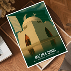 Mazar-e-Quaid - Karachi - Father of Nation - Travel Wall Art Print - - Travel Art Poster
