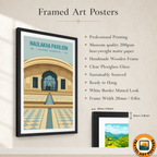 Naulakha Pavilion - Shahi Fort - Lahore - Mughal Art - Travel Wall Art Print - - Travel Art Poster