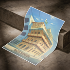 Wazir Mansion - Historical Colonial Karachi - Travel Wall Art Print - - Travel Art Poster