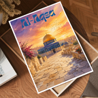 Al-Aqsa - Palestine - Travel Wall Art Deco Poster Print