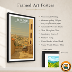 Bethleham - Palestine - Travel Wall Art Deco Poster Print - Art Print - Travel Art Poster