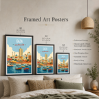 Gaza - Palestine - Travel Wall Art Deco Poster Print - Art Print - Travel Art Poster