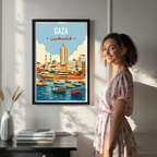 Gaza - Palestine - Travel Wall Art Deco Poster Print - Art Print - Travel Art Poster