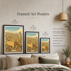 Hebron - Palestine - Travel Wall Art Deco Poster Print - Art Print - Travel Art Poster